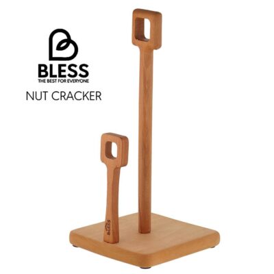 جا دستمال رولی چوبی BLESS ساخته شده از چوب راش