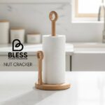 جا دستمال رولی چوبی BLESS ساخته شده از چوب راش