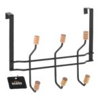 آویز فلزی پشت دری با سر چوبی