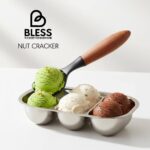 اسکوپ بستنی دسته چوبی BLESS مشکی