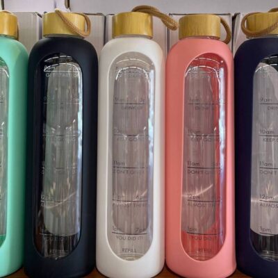 بطری آب شیشه ای دنی هوم