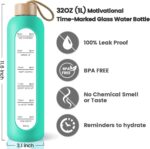 بطری آب شیشه ای دنی هوم