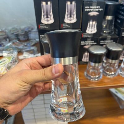 ادویه پاش شفاف برند شنگیا مناسب نمک و فلفل