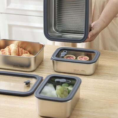 فریزری استیل درب شیشه‌ای با کیفیت بالا و بدنه استیل ۳۰۴