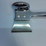 بیفتک کوب و ساتور دسته چوبی