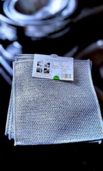 اسکاچ نقره‌ای دو تور ۵ عددی مناسب شست‌وشوی ظروف