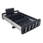 آبچکان کشویی آلومینیومی نقره‌ای