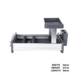 آبچکان آلومینیومی دو طبقه