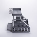 ظرف خشکن دوطبقه با سینی جمع‌آوری